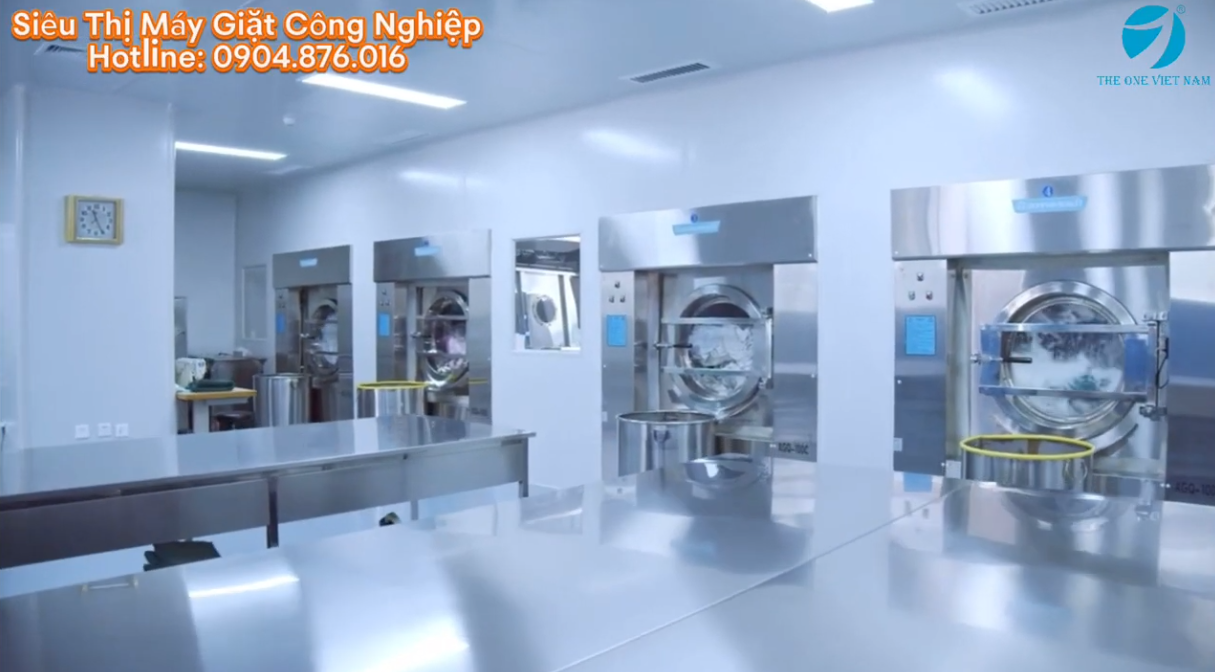 máy giặt công nghiệp cho bệnh viện